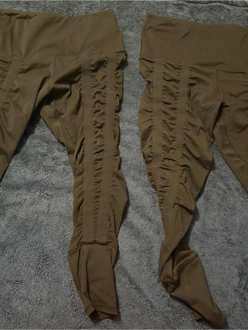 2 Sweetflexx Resistance Leggings (Size 12, Black)